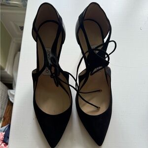 Jimmy Choo Black Heels with Sleek Silhouette